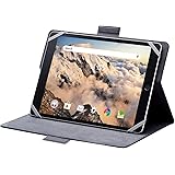 エレコム タブレット汎用ケース カバー 手帳型ケース ソフトレザー フリーアングル ハンドベルト ペンホルダー 8.5～11.5インチ ブラック TB-10HPGFLBK