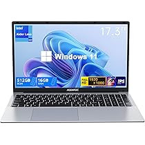 Amazon.co.jp: ACEMAGIC ノートパソコン N97 ノートPC 17.3インチ