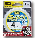 DUEL ( デュエル ) フロロライン 釣り糸 TB CARBON ショックリーダー 【 ライン 釣りライン 釣具 高強度 高感度 】