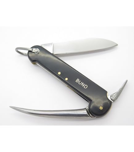 Amazon.co.jp: Mil-Tec ドイツ製ブラックセーラーポケットナイフ