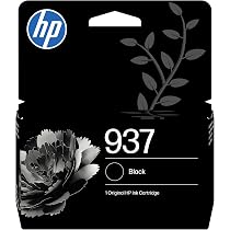 Amazon.co.jp: HP 937 ブラックオリジナルインクカートリッジ