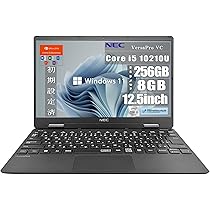 Amazon.co.jp: 【整備済み品】 NEC 12.5型 947g 軽量 ノートPC VC /第