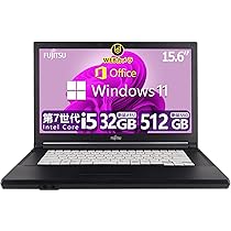 ノートパソコン Corei7 Windows11 SSD メモリ32GB 富士通 富士通 ノートパソコン 中古パソコン Windows11 MicrosoftOffice