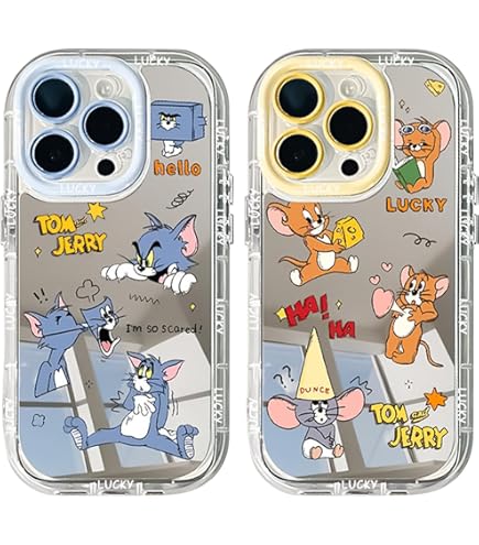 iPhoneケース　トムとジェリー Amazon.co.jp: トムとジェリー iPhone 16/15/14/13/12/11 用