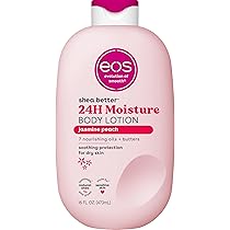 Amazon | eos Shea Better Body Lotion- Jasmine Peach, 24-Hour