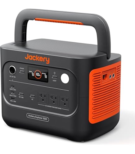 Amazon.co.jp: Jackery (ジャクリ) ポータブル電源 1500 Ultra 1536Wh