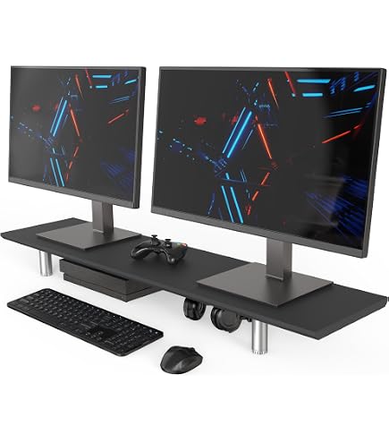 Amazon.co.jp: エルゴトロン DS100 モニタースタンド 2画面用 縦型 33
