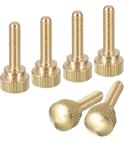 Amazon.co.jp: 真鍮穴付きラウンドヘッドマシンネジ#8-32#8-32 x 1-1/4
