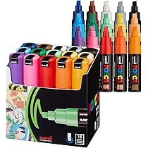 ポスカ POSCA MOP'R モッパー　極太 8色セット　日本未発売品 ポスカ POSCA MOP'R モッパー 極太 8色セット 日本未発売品