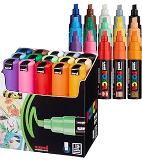 ポスカ POSCA MOP'R モッパー　極太 8色セット　日本未発売品 ポスカ POSCA MOP'R モッパー 極太 8色セット 日本未発売品