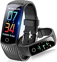 スマートウォッチ 2019最新 血圧計 心拍計 歩数計 スマートブレスレット カラースクリーン 活動量計 防水 電話着信 LINE アプリ通知 消費カロリー 睡眠検測 アラーム 腕時計 レディース メンズ iphone/Android...