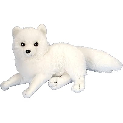 arctic fox cuddly toy