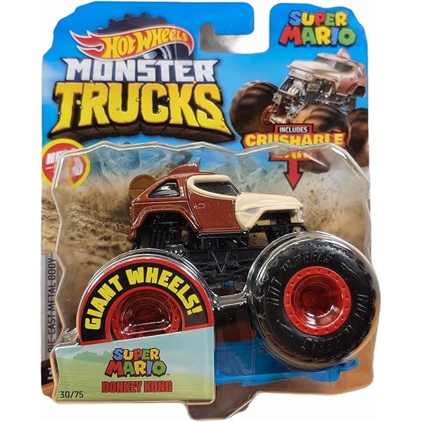 hot wheels mario kart monster truck