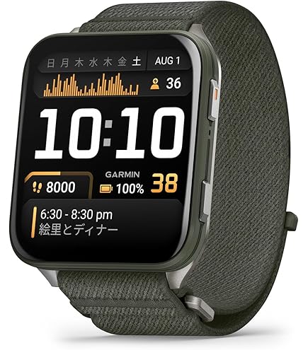 Amazon.co.jp: Garmin Venu Sq 2 Music Black/Slate : Electronics