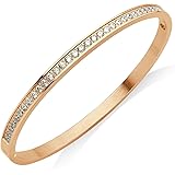 555Jewelry 316L stainless-steel cubic-zirconia