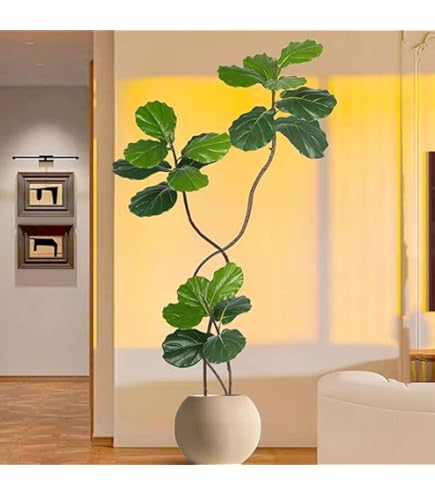 Amazon｜HGJH 大型観葉植物 フェイク 140cm 人工観葉植物 おしゃれ
