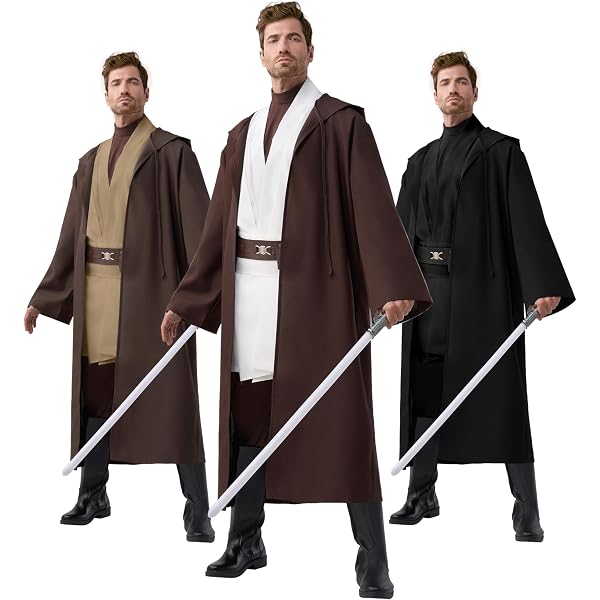 Rubies Star Wars Jedi-Tunika Für Erwachsene – Offizielles Kostüm, Einheitsgröße Rubies Star Wars Jedi-Tunika Für Erwachsene – Offizielles Kostüm, Einheitsgröße