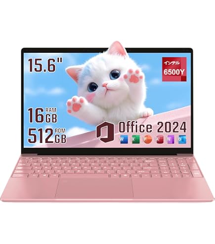 Amazon.co.jp: BINTECノートパソコン15.6型FHD薄型軽量ノートPC 本体