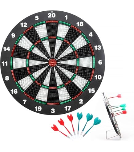 壁掛け式ダーツ Amazon.co.jp: ダーツボードゲーム 壁掛け用 対戦おもちゃ ダーツ