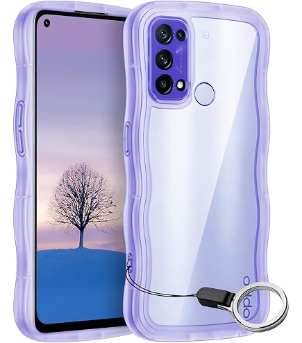 Amazon.co.jp: Mnunjiajia 対応 OPPO Reno5 A 用ケース クリア 耐衝撃