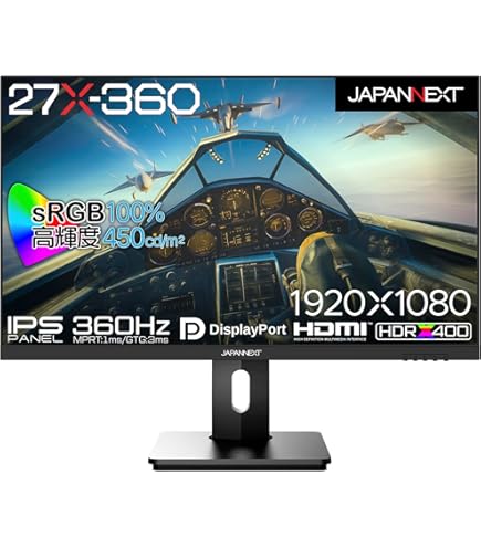 Amazon.co.jp: JAPANNEXT JN-IPS245FHDR360 24.5 inch Gaming Monitor