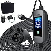 Amazon.co.jp: sokucha 110V-240V SAE J1772電気自動車 EV充電ケーブル