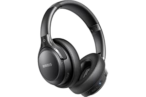 BERIBES ヘッドホン bluetooth 65時間再生 6つのEQモード ワイヤレスヘッドフォン Bluetooth5.3 重さはわずか180g 快適なフィット感 マイク付きヘッドホン HIFIステレオ 有線 無線 両用 遮音 密閉型