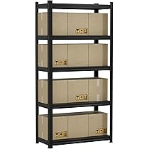 Amazon｜スチールラック 5段 幅90*奥行40*高さ180cm メタル