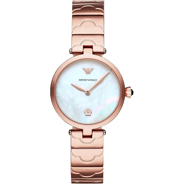 EMPORIO ARMANI 腕時計 レディース コーラルレッド AR1876 EMPORIO ARMANI エンポリオアルマーニ 腕時計 レディース AR1876