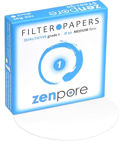 Thomas Filter Paper Thomas Labs Thomas CFP3 Qualitative Filter Paper, 6 Micron Slow Flow, 4 ...