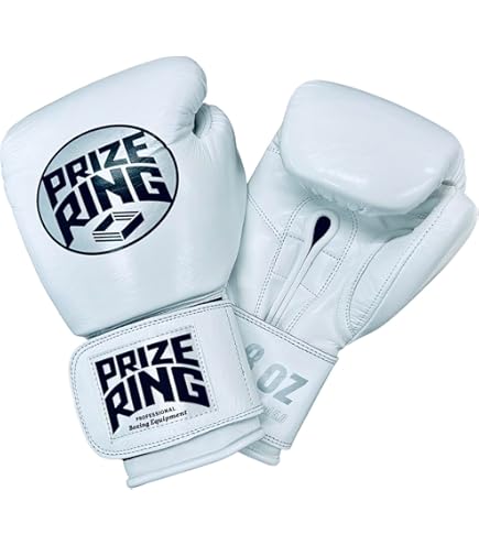 PRIZE RING ボクシンググローブ 12 oz ホワイト Amazon.co.jp: PRIZE RING／プライズリングボクシンググローブ