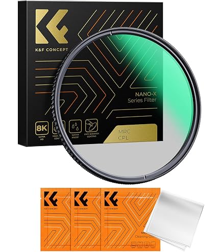 Amazon | K&F CONCEPT 86mm 可変NDフィルター ND2-ND400 光学ガラス HD