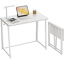 Amazon | WOHOMO デスク 折りたたみデスク 幅80*奥行40*高さ74.5cm
