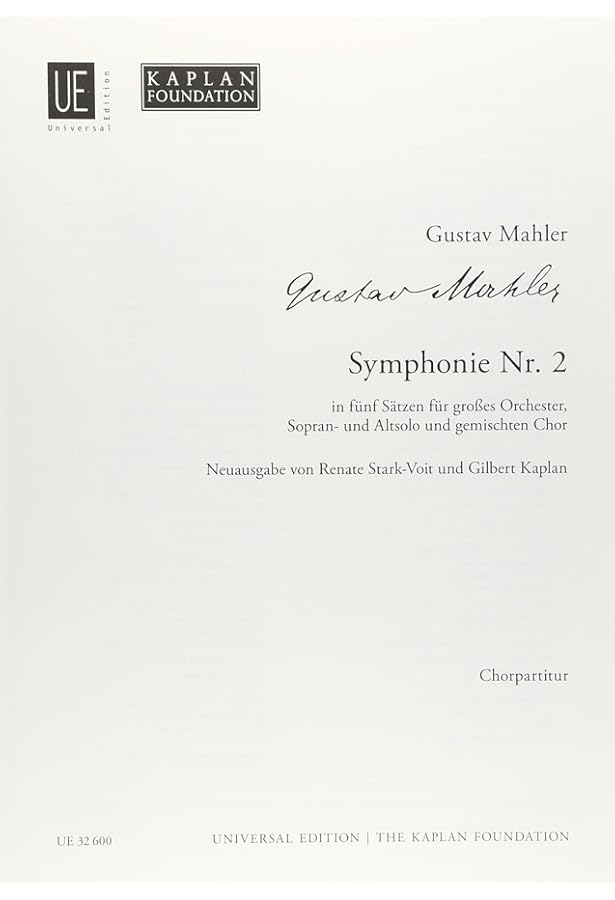 マーラー　交響曲第2番　復活　スコア スコア マーラー 交響曲第2番 ハ短調 「復活」 (Zen‐on score) | 園部