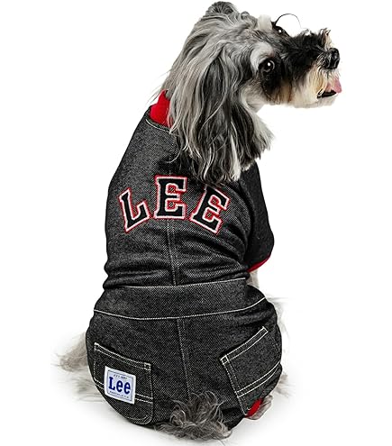 Lee ペットパラダイス 犬服 つなぎ DSS 小型犬 Lee（リー） 犬 服 春 ワンショルダー パンツ つなぎ 小型犬 | 春