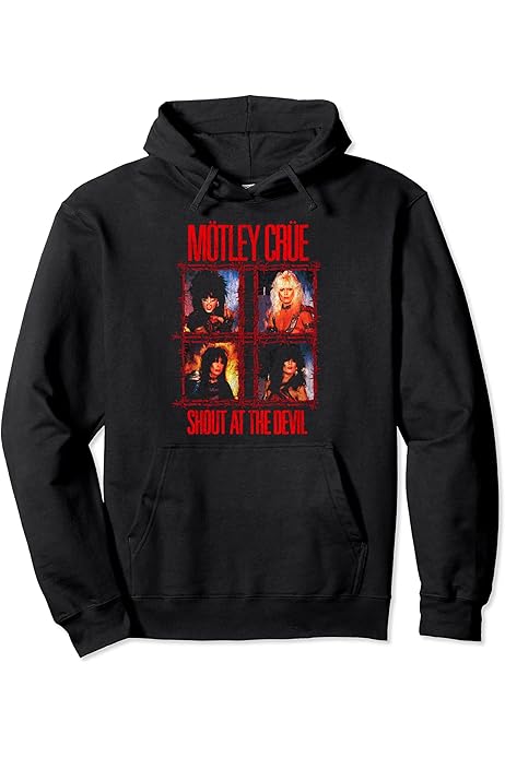 Amazon.co.jp: Mötley Crüe – The Dirt Pentagram Crest パーカー 