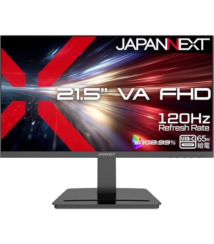 Amazon.co.jp: JAPANNEXT 21.5インチ VAパネル搭載 フルHD(1920×1080