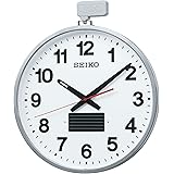 セイコークロック(Seiko Clock) 掛け時計 オフィスタイプ ソーラー 屋外用 電波 金属枠 大型 527×450×78 SF211S