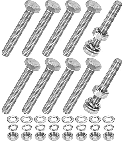 Amazon | Yinpecly M14 六角ボルト M14-2 x 45mm UNC 六角頭ねじ