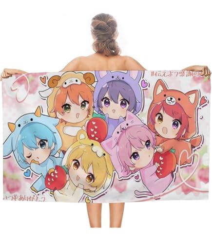 Amazon｜すとぷり あにまるフードタオル 莉犬 2021 Summer