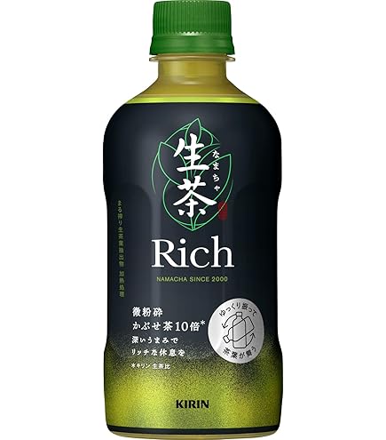 キリン生茶リッチ400ml24本で上質なリラックス