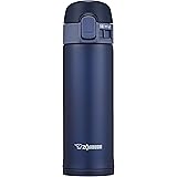 象印マホービン(ZOJIRUSHI) 水筒 ステンレス ボトル 直飲み 300ml ワンタッチ オープン タイプ ネイビー SM-PC30-AD