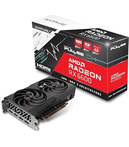 Amazon | POWERCOLOR AMD Radeon RX6600XT搭載 グラフィックボード