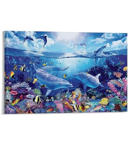 Amazon.co.jp: ポスター クリスチャン ラッセン Harmony (foil