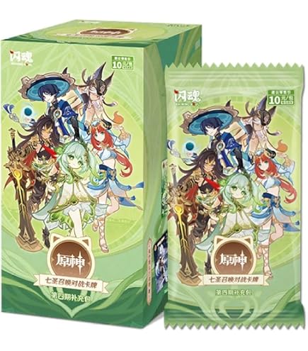 Amazon.co.jp: 原神（げんしん）七聖召喚 拡張パック Vol.2 1パック（6