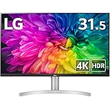 【Amazon.co.jp限定】LG モニター 32UN500-W 31.5インチ/ 4K / HDR/VA非光沢/FreeSync対応/スピーカー搭載/フリッカーセーフ、ブルーライト低減機能/HDMI×2、DP / 3年安心・無輝点保証