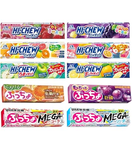 Amazon | UHA味覚糖 味覚糖 ぷっちょ袋 4種アソート 93g×6袋 | UHA味覚