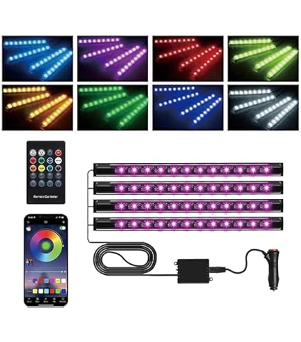 Amazon | Ranzek 車内 イルミネーション 防水高輝度 フルカラーRGB Amazon | Ranzek 車内 イルミネーション 防水高輝度 フルカラーRGB