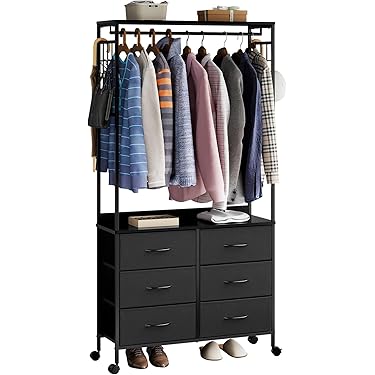 ＼断捨離セール／重たい冬物でもいっぱい掛けられる お洒落なハンガーラック(黒) IRIS OHYAMA（アイリスオーヤマ） ハンガーラック パイプハンガー