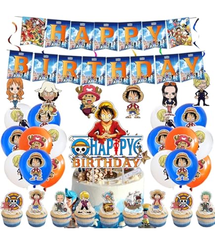 Amazon.co.jp: ZEYGC 海賊 誕生日 風船セット 飾り付け